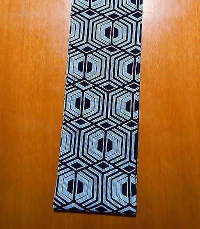 六尺半幅　水色亀甲（特岡生地）｜身を守り健康成就