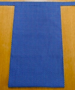 越中　六角網目（綿100％）｜小さい亀甲型の網目