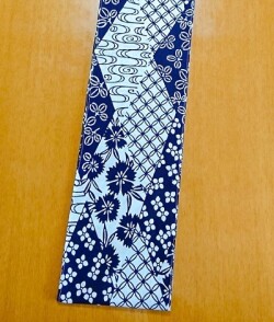 六尺半幅　菱花草（特岡生地）｜和柄と草花のどっちも取り