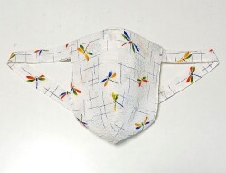 黒猫　秋とんぼ（綿100％）｜赤ちゃん浴衣生地でフワフワ