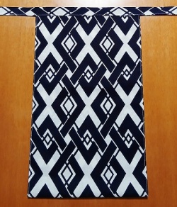 越中　菱繋ぎ大（特岡生地）｜菱は「無病息災」を表します