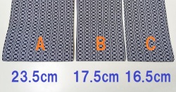 六尺　菱形繋ぎ（特岡生地）｜真っ直ぐなあなたへ