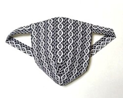 黒猫　ねじり吉原（特岡生地）｜こんなの見た事なーい