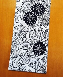 六尺24ｃｍ　菊もみじ（特岡生地）｜訳アリ安価