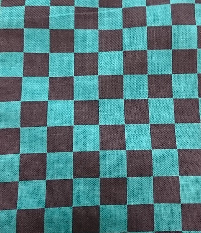 六尺半幅 刃の着物柄（さらし生地）｜アニメ人気に乗っかり