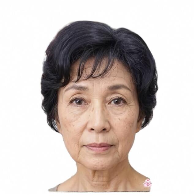 フルウィッグ ミセス・シニア向け 総手植え製ウェーブヘアー hm130 医療用にも最適