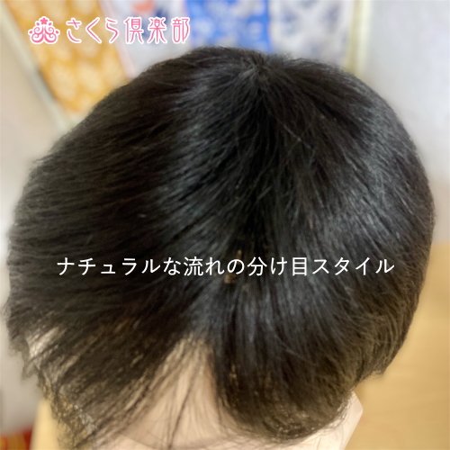 メンズフルウィッグ 男性用 全かつら 人毛100％ 機械植え製 MM300 医療