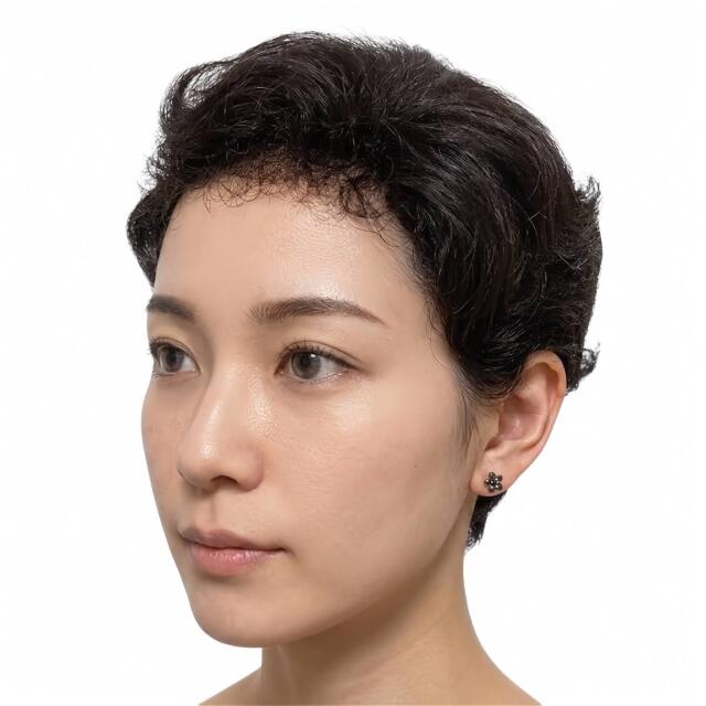 フルウィッグ ミセス・シニア向 人工毛 総手植え製ナチュラルウェーブ