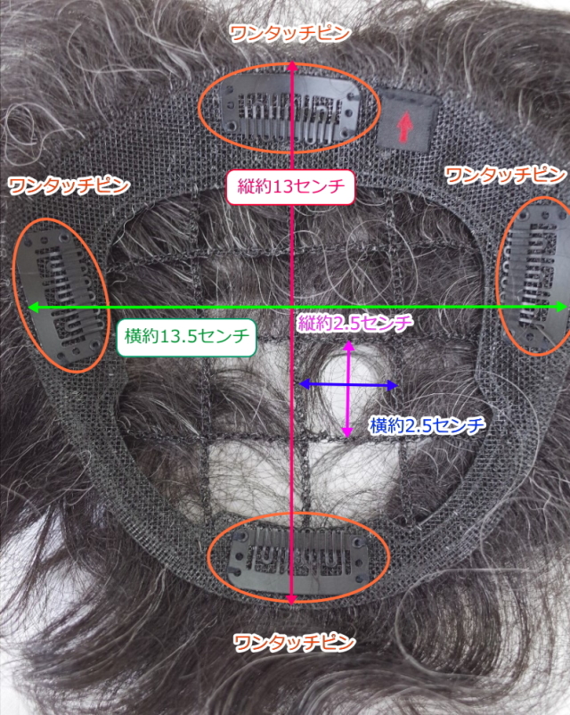部分ウィッグミセス・シニア向け 穴あきかつら 総手植え製ショート 