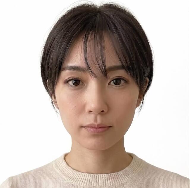 人毛部分ウィッグ 女性用ヘアピース センター分けLサイズ top-600a