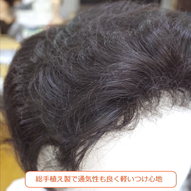 部分ウィッグ かつら ミセス・シニア向け 総手植え製ナチュラル 部分ウィッグ かつら ミセス・シニア向け 総手植え製ナチュラル