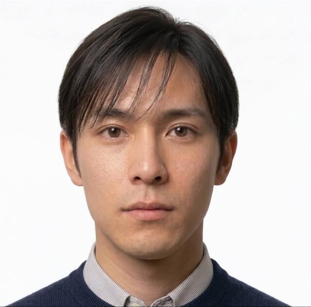 男性用メンズ部分ウィッグ人毛  左分けストレート Mサイズ top-dx2an