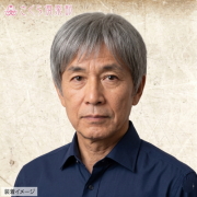 メンズフルウィッグ 男性用 全かつら  人工毛 機械植え製 白髪80% MM023 医療用にも最適