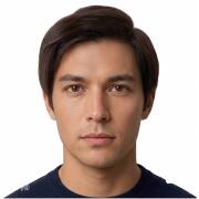 人毛100% 男性用部分ウィッグ Lサイズ（top-104）｜左分け・特殊人工皮膚付きで地肌が自然。医療用にも最適【さくら倶楽部 公式】