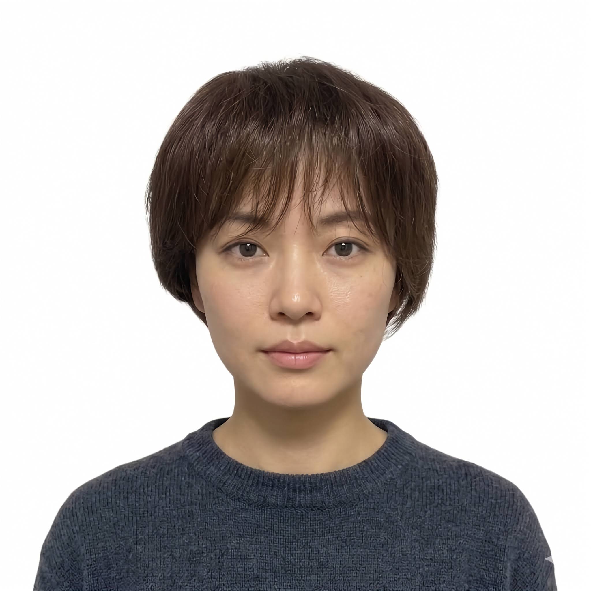人毛ミックス MIX フルウィッグ ショート 総手植え製 sc03 医療用にも最適