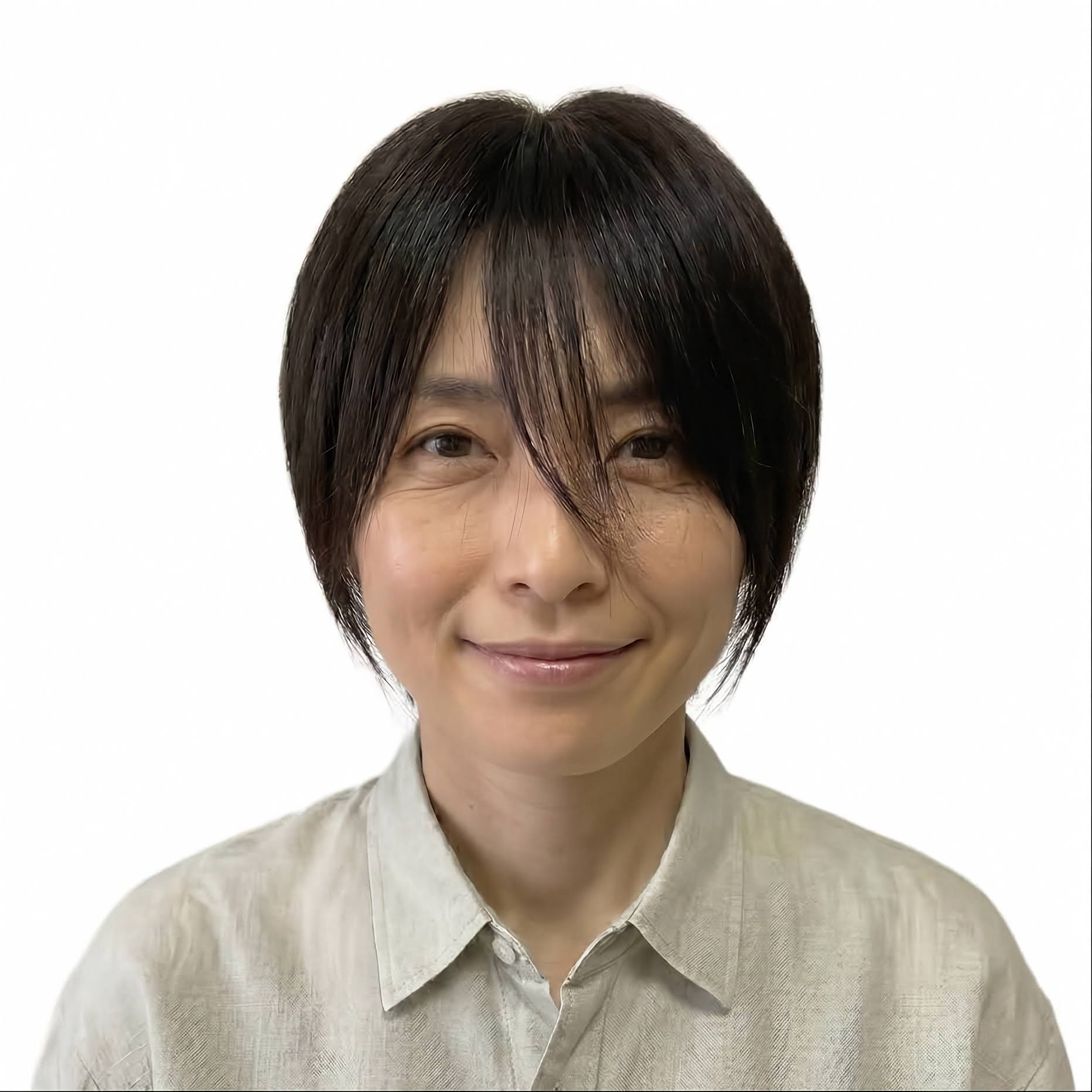 人毛100% 女性用部分ウィッグ Lサイズ（top-07）センター分け地肌付きで驚くほど自然