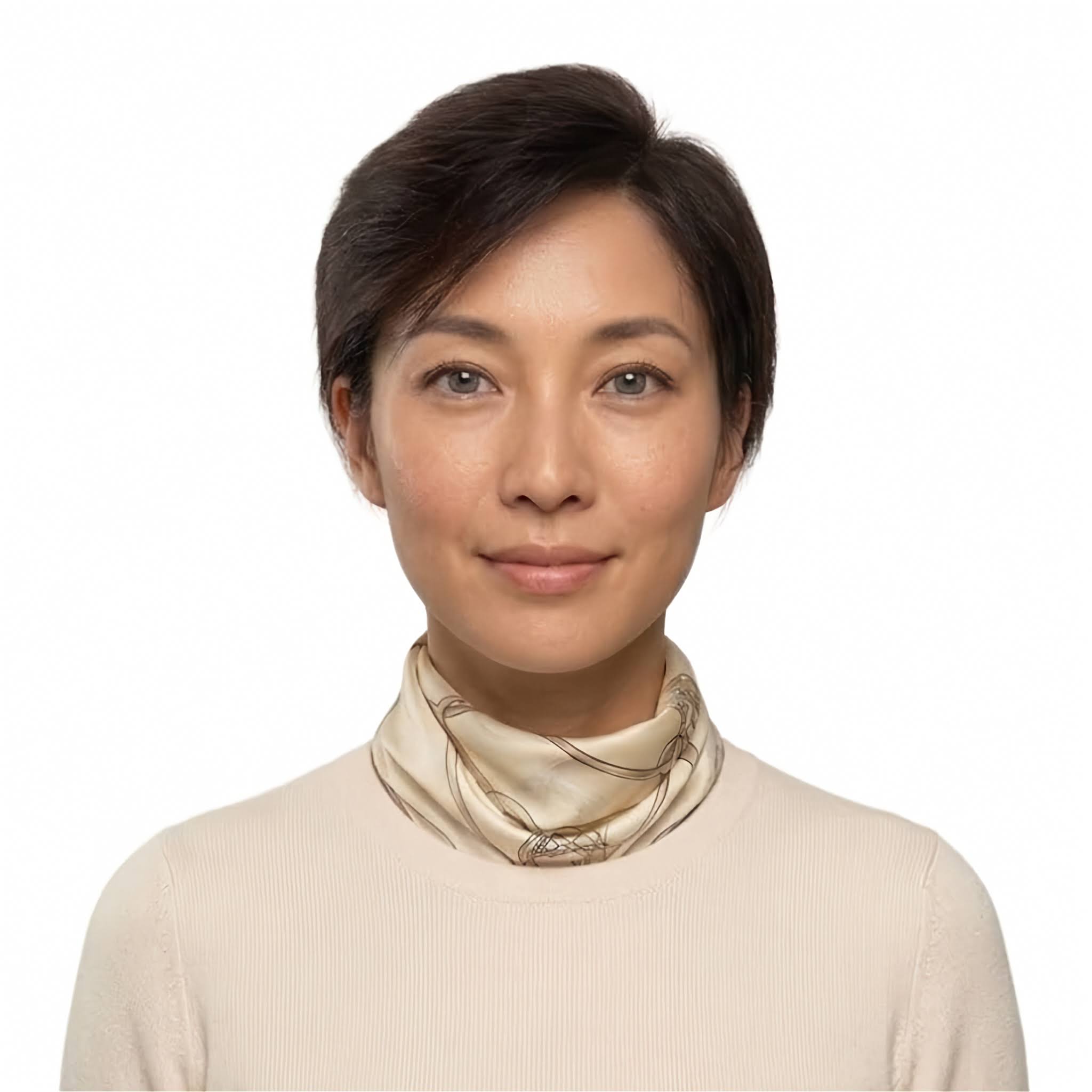 人毛100% 女性用部分ウィッグ Lサイズ（top-104）左分け・特殊人工皮膚付きで地肌が自然。