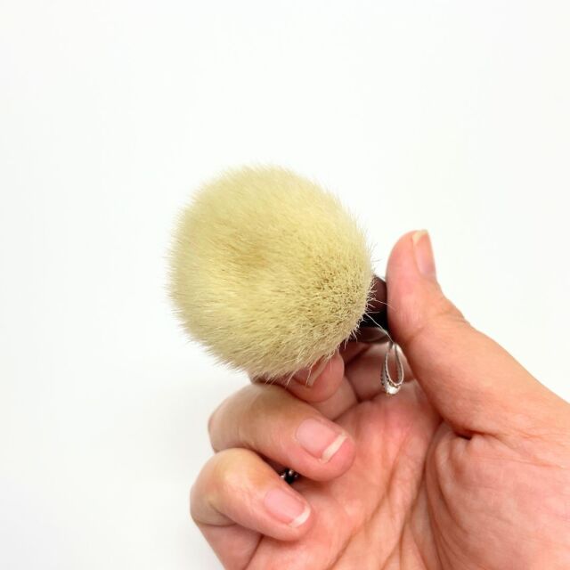 SS-M 熊野監修 洗顔筆 山羊毛/PBT 混毛 日本製