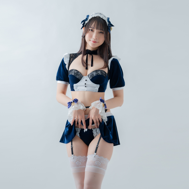 【pharfaite】カフェメイドスイムウェア・ベロアver. pharfaite】カフェメイドスイムウェア・ベロアver.