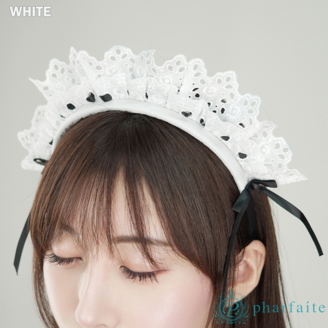 ローズレースカチューシャ