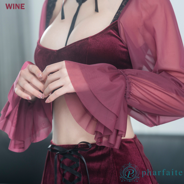 パルフェット　pharfaite ベロアドール・コスチューム　ホワイト パルフェット pharfaite ベロアドール・コスチューム ホワイト