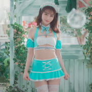【pharfaite】カフェメイド・スイムウェア