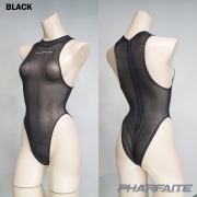 【PHARFAITE】SHEERハイネックスーツ