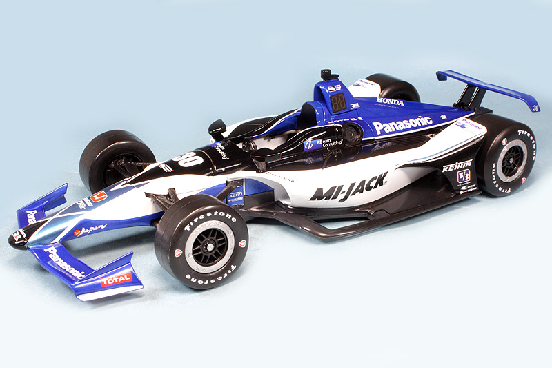 ミニカー　グリーンライト  1/18　GL11028　インディー2018  レイホールレーシング #30 佐藤琢磨　819725021856