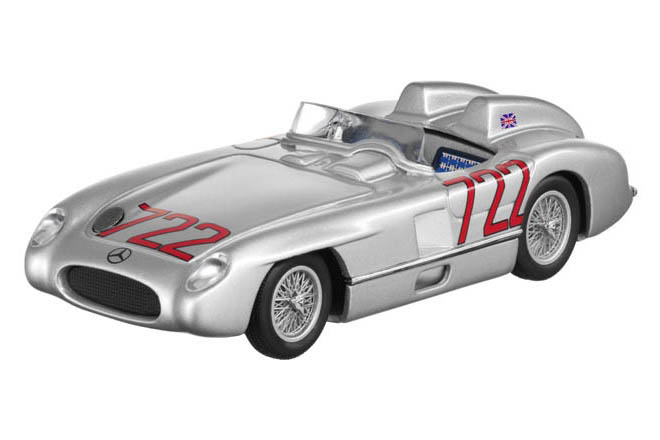 予約品  ミニカー　ミニチャンプス メルセデスベンツ 特注モデル1/43 021937　メルセデスベンツ 300SLR #722　優勝　Mille Miglia 1955　4582342021937