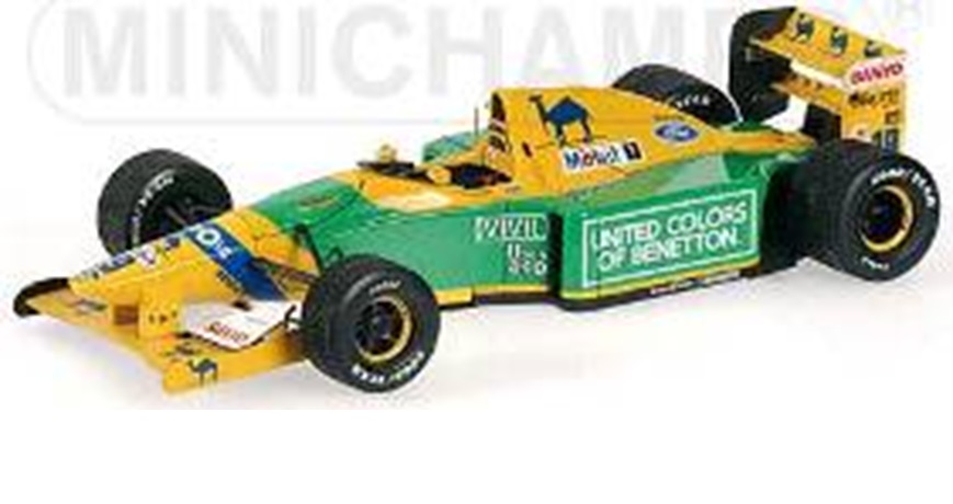 ビックスケール1／18 ベネトンB193B ミハイル・シューマッハ