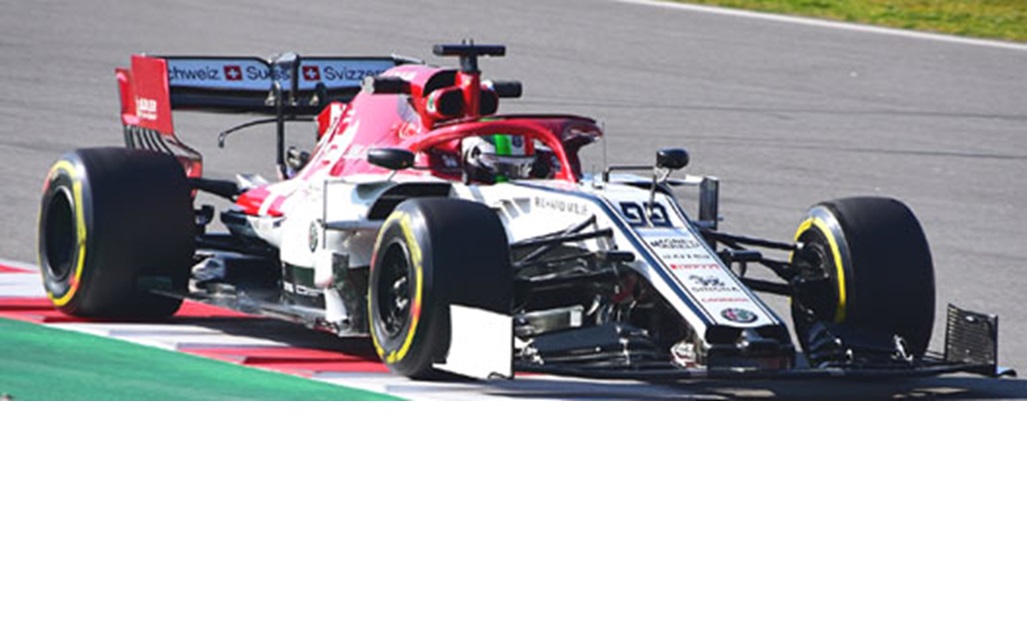 お取り寄せ予約品　11月以降順次　ミニカー　MINICHAMPS（ミニチャンプス) レジンモデル  1/43　417190099　アルファ ロメオ レーシング F1 C38 アントニオ・ジョヴィナッツィ 2019　4012138166752
