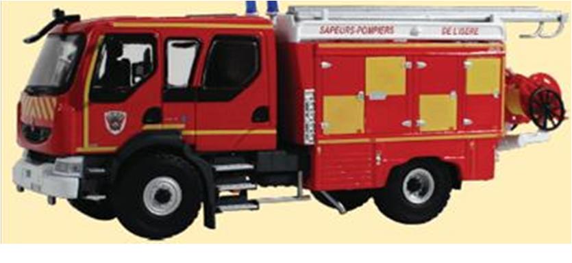 ミニカー エリゴール 1/43 ルノー ミドラム ダブルキャビン CCR