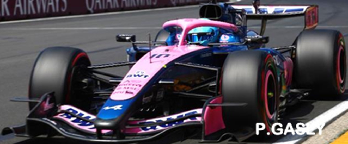 予約品　9月以降順次　ミニカー　MINICHAMPS（ミニチャンプス）レジンモデル　1/43　417260110　BWT アルピーヌ F1チーム A526 ピエール・ガスリー オーストラリアGP 2026　4012138792302