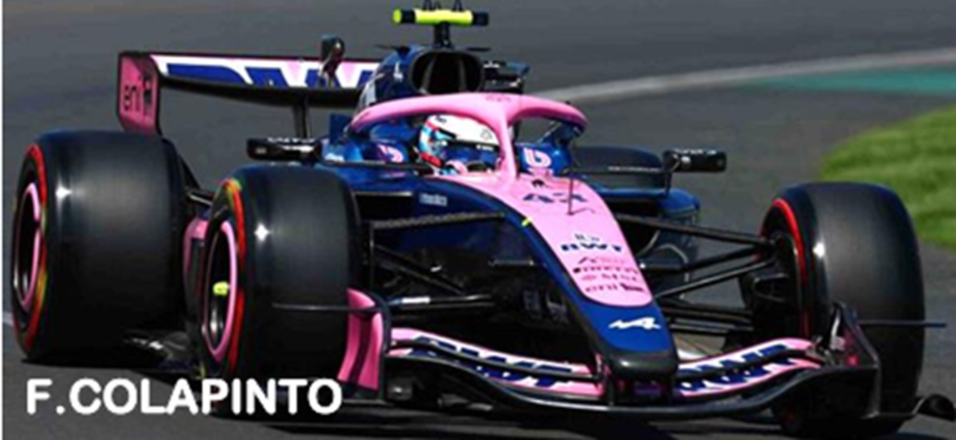 予約品　9月以降順次　ミニカー　MINICHAMPS（ミニチャンプス）レジンモデル　1/43　417260143　BWT アルピーヌ F1チーム A526 フランコ・コラピント オーストラリアGP 2026　4012138792319