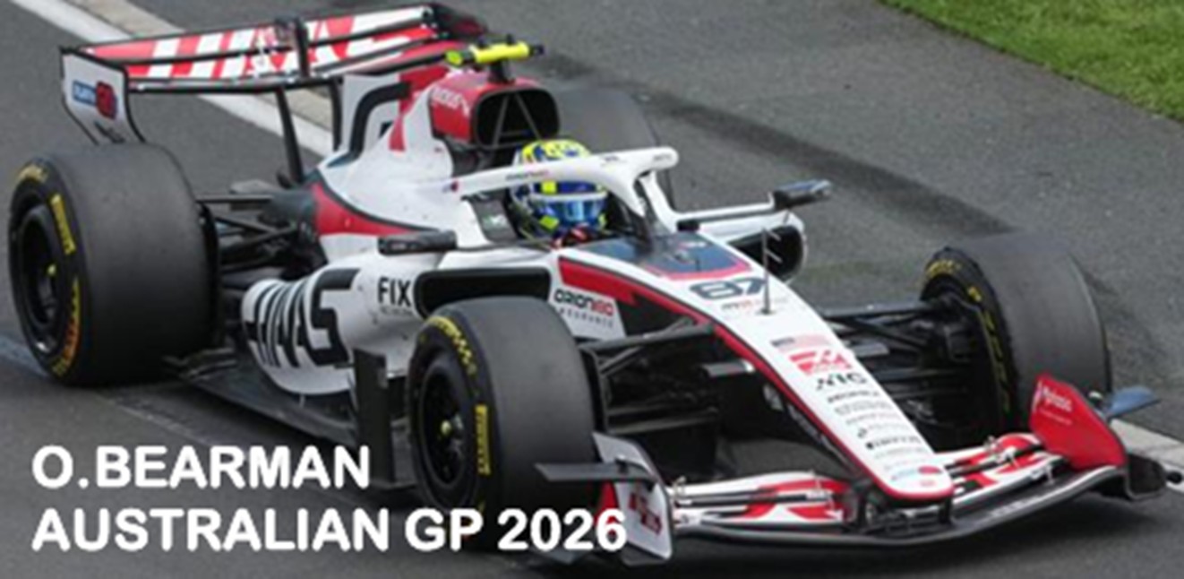 予約品　9月以降順次　ミニカー　MINICHAMPS（ミニチャンプス）レジンモデル　1/43　417260187　TGR ハース F1チーム VF-26 オリバー・ベアマン オーストラリアGP 2026　4012138792418