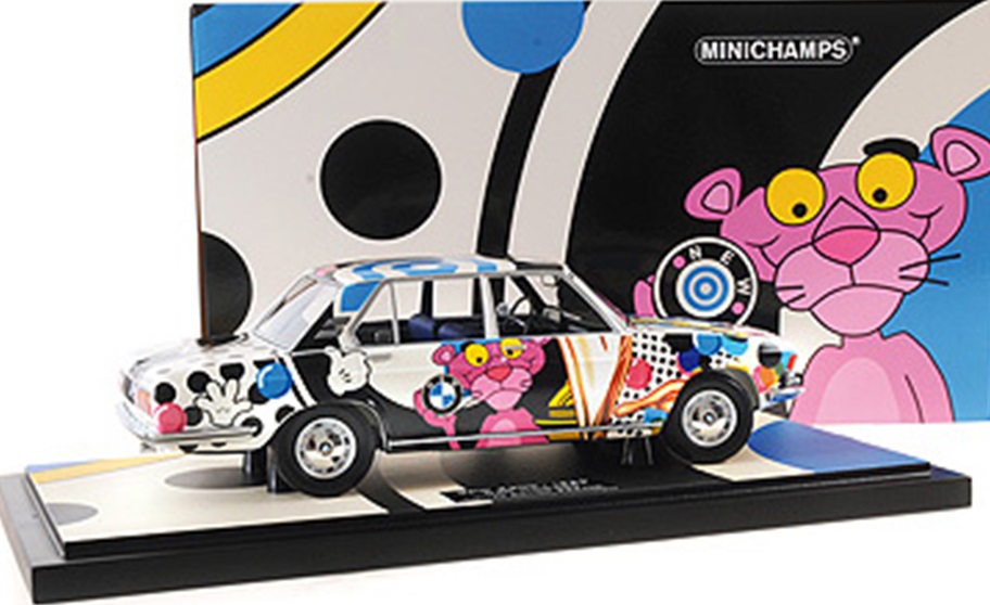 ミニカー　MINICHAMPS（ミニチャンプス) ダイキャストモデル  1/18　155029204　BMW 2500 (E3) 1969 "NEW HORIZON" 限定：999pcs　4012138751675
