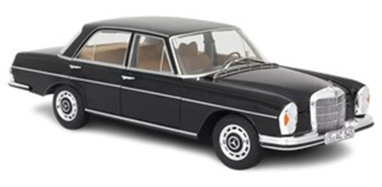 お取り寄せ予約品　10月頃　ミニカー　NOREV（ノレブ） ダイキャストモデル　1/18　183360　メルセデス・ベンツ 280 SE 1968 ブラック　3551091833604