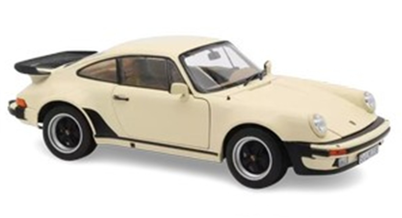 お取り寄せ予約品　11月頃　ミニカー　NOREV（ノレブ） ダイキャストモデル　1/18　187676　ポルシェ 911 ターボ 3.3 1980 シフォンホワイト　3551091876762