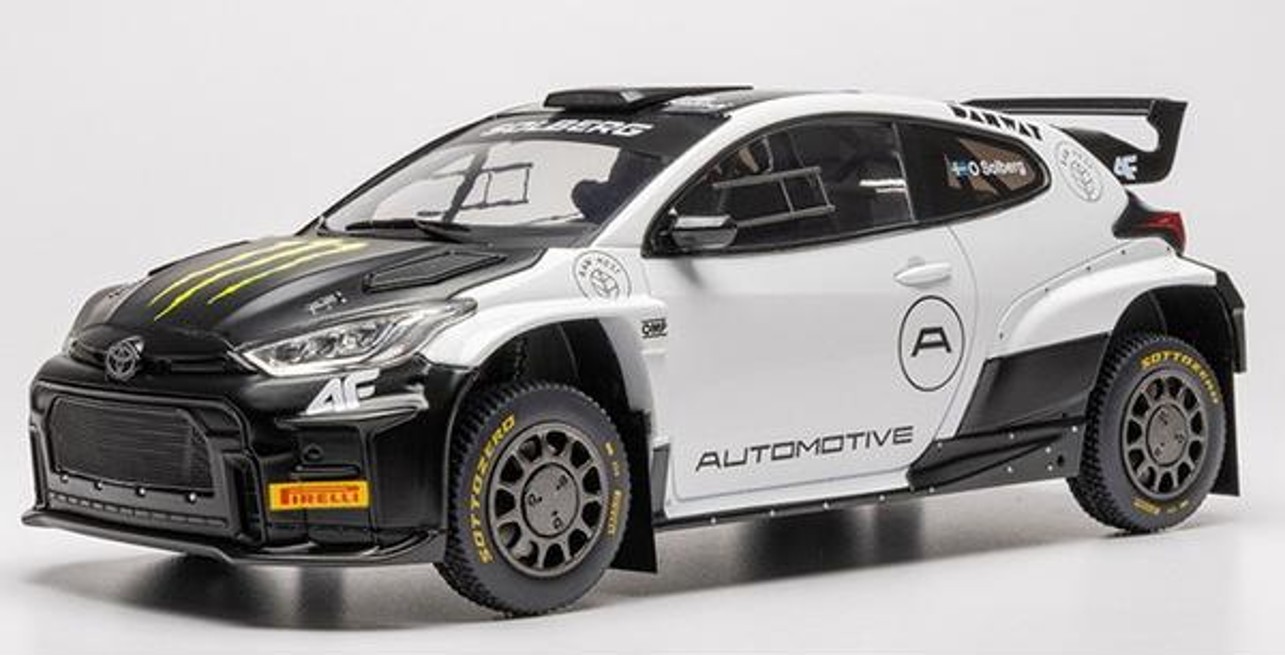 お取り寄せ予約品（特別受注形式）11月以降　ミニカー　IXO(イクソ)　ダイキャスト　1/18　18RMC281　トヨタ GR ヤリス Rally2 テストカー 2026年 ラリースウェーデン Lando Norris　4907981699116