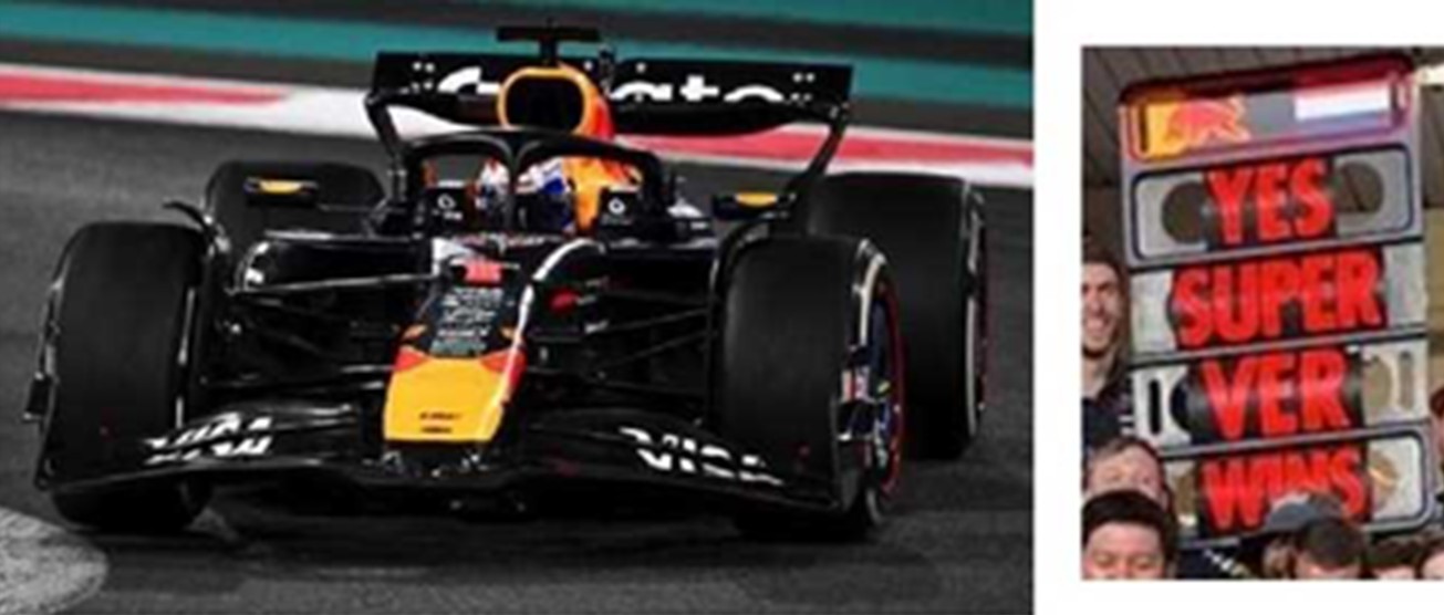 予約品　4月頃　ミニカー　Spark（スパーク）レジンモデル  1/18　18S1000　Oracle Red Bull Racing RB21 No.1 優勝 Abu Dhabi GP 2025 Max Verstappen With pit board　9581677810006