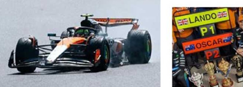 予約品　2026年3月頃　ミニカー　Spark（スパーク）レジンモデル　1/18　18S1010　McLaren MCL39 No.4 McLaren Formula 1 Team 優勝 British GP 2025 Lando Norris　9581677810105