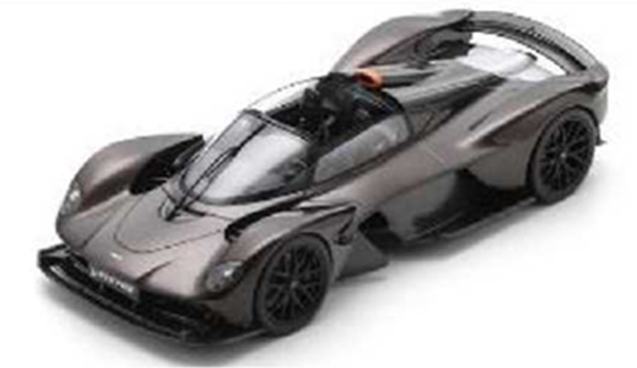 予約品　2026年1月頃　ミニカー　Spark（スパーク）レジンモデル（開閉機構ナシ）　1/18　18S1034　アストンマーチン Aston Martin Valkyrie Spider 2024　9581677810341