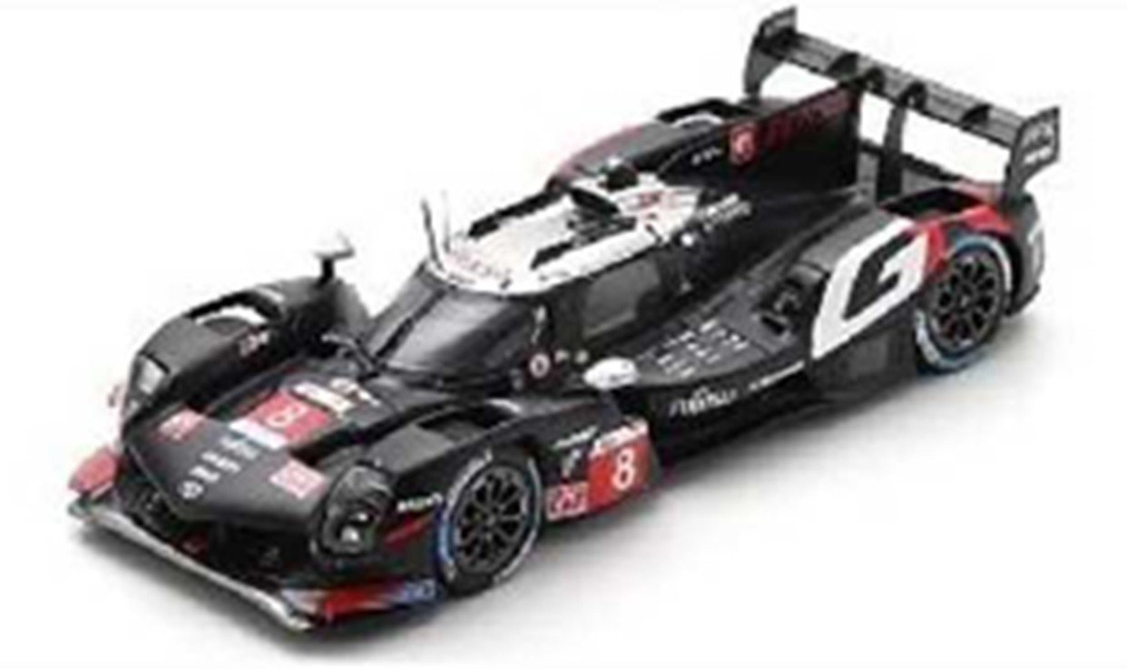 予約品　2026年4月頃　ミニカー　Spark（スパーク）レジンモデル　1/18　18S1056　Toyota GR010 - Hybrid No.8 TOYOTA GAZOO RACING Le Mans 24H 2025 S. Buemi B. Hartley R. Hirakawa　9581677810563