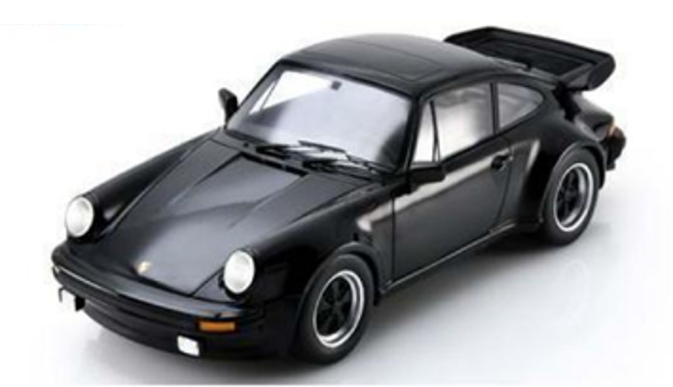 予約品　2027年3月頃　ミニカー　Spark　レジンモデル　1/18　18S1206　Porsche 911 3.3 Turbo 1978 Black　9581677812062