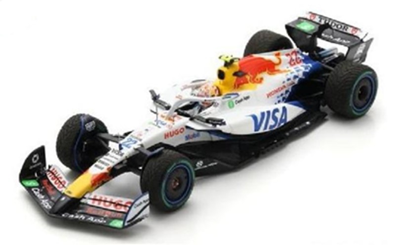 予約品　7月頃　ミニカー　SPARK（スパーク）　レジンモデル　1/18　18S1251　Racing Bulls VCARB 02 No.22 Visa Cash App Racing Bulls Formula One Team 2025 Australian GP 2025 Yuki Tsunoda　9581677812512