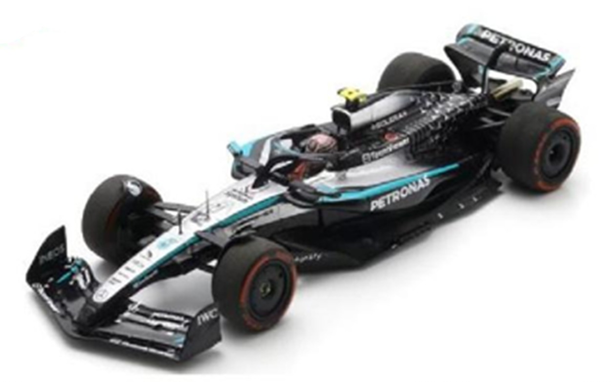 予約品　7月頃　ミニカー　SPARK（スパーク）　レジンモデル　1/18　18S1253　Mercedes W16 No.12 Mercedes-AMG PETRONAS Formula One Team 2025 Sprint Qualifying Pole Miami GP 2025 Kimi Antonelli　9581677812536