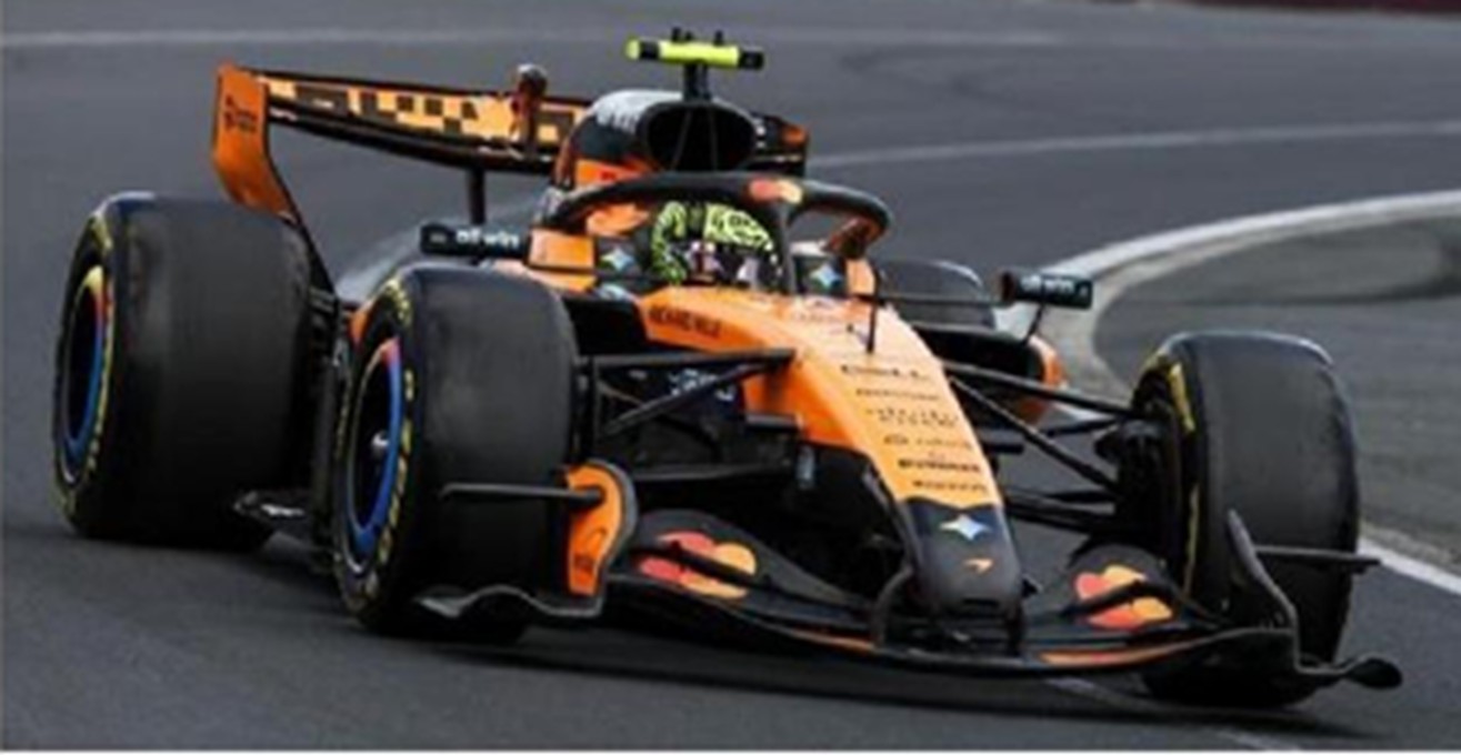 予約品　9月頃　ミニカー　SPARK（スパーク） レジンモデル　1/18　18S1267　McLaren Mastercard F1 Team MCL40 No.1 Australian GP 2026 Lando Norris　9581677812673