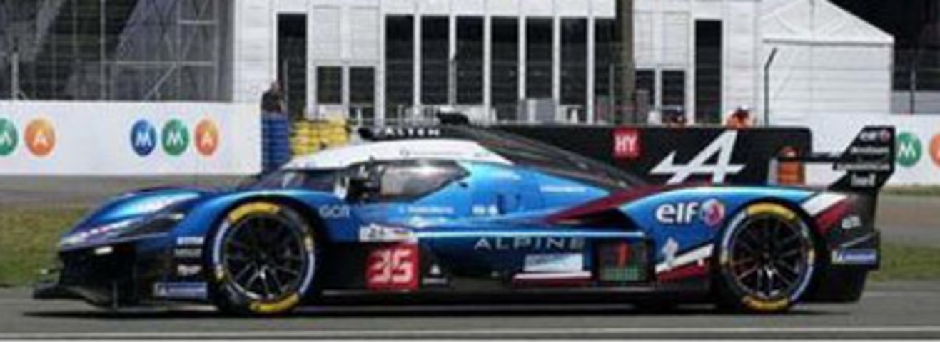 予約品　2027年1月頃　ミニカー　Spark　レジンモデル　1/18　18S1331　Alpine A424 No.35 ALPINE ENDURANCE TEAM 6位 Le Mans 24H 2026 A. F. da Costa C. Milesi F. Habsburg　9581677813311