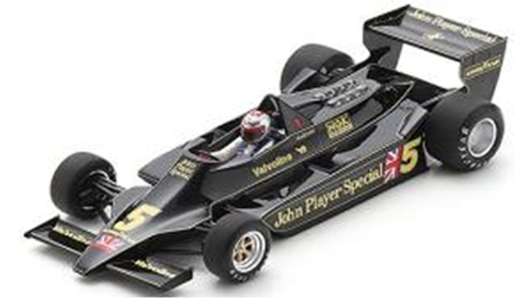 ミニカー　Spark（スパーク）開閉機構なし 1/18　18S366　Lotus 79 No.5 優勝 Belgium GP 1978 Mario Andretti　9580006473660
