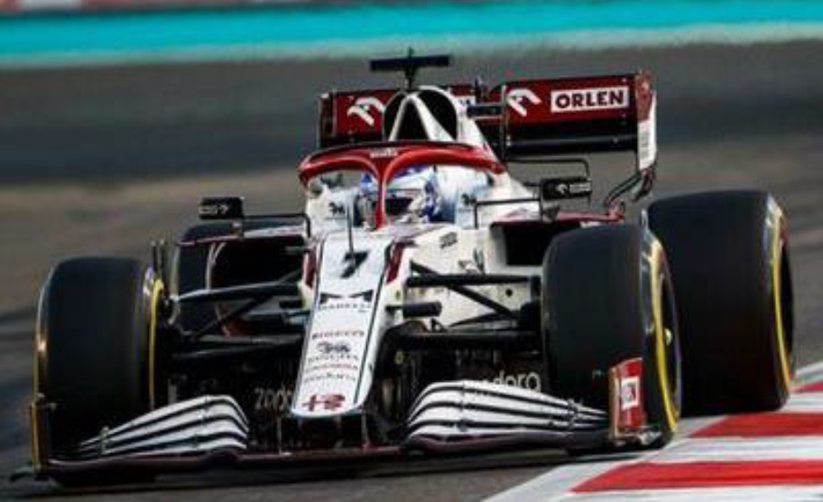 ミニカー　SPARK(スパーク) レジンモデル 1/18　18S607　Alfa Romeo Racing ORLEN C41 No.7 Alfa Romeo Sauber F1 Team Abu Dhabi GP 2021 Kimi Raikkonen　9580006476074